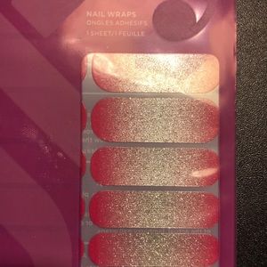 Other - Jamberry Pink and Silver Gradient Nails Other - Jamberry Pink and Silver Gradient Nails